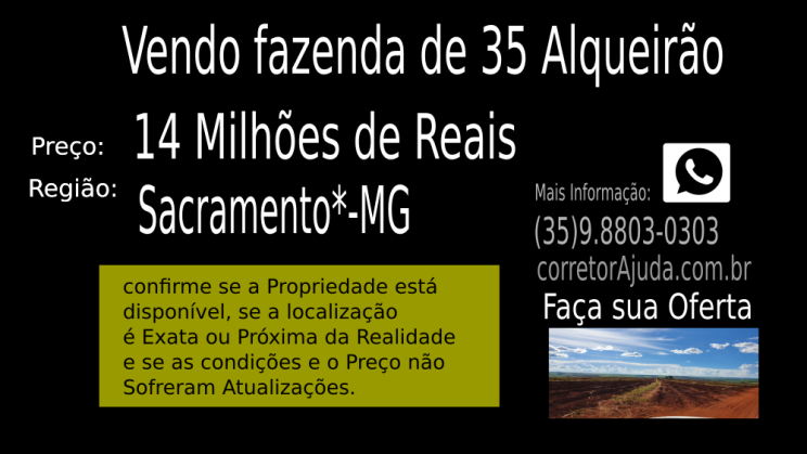 Vendo fazenda de 35 Alqueirão- Sacramento-MG c03