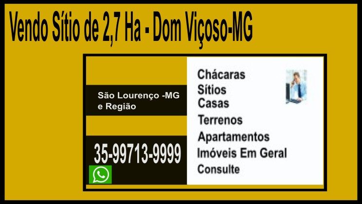 Vendo sitio 2,7 Ha- Dom Viçoso-MG.txt_g283