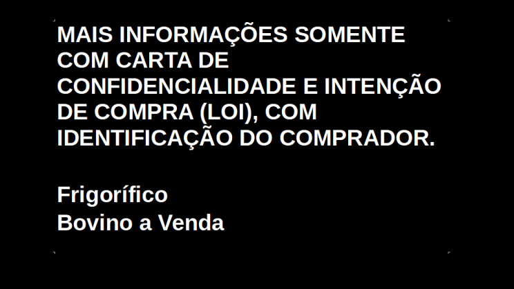 vendo Frigorífico Bovino em MInas Gerais (6)