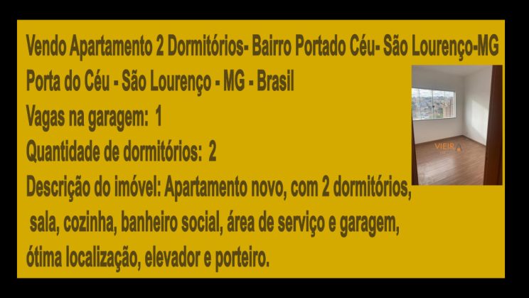 vendo apartamento 02321