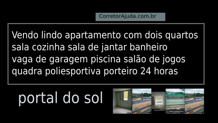 vendo apartametno de 2 quartos varginha-mg c03